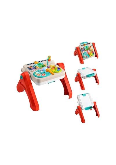 Fisher Price Sesli Ve Işıklı 4 in1 Eğlen ve Öğren Aktivite ve Çizim Masası Jlm96