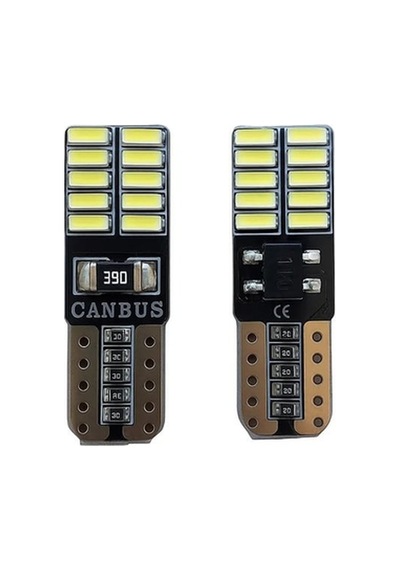 Trobus Park Ampulü T10 Canbuslu 24 Ledli 2'li Set Buz Mavi