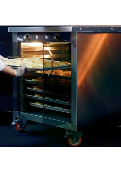 Osimix 2'li Patisserie Serisi Konveksiyonel 4'lü Buharlı Fırın Ve 8'li Buharlı Mayalandırma 220 W