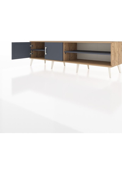 Hyperion Tv Ünitesi 2 Raflı 2 Kapaklı 176x44x51 Çam-antrasit/antrasit Antrasıt/antrasıt Hyperion Tv Ünitesi 2 Raflı 2 Kapaklı 176x44x51 Çam-antrasit/antrasit Antrasıt/antrasıt