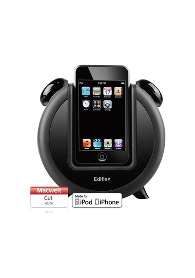 Edıfıer If200 Plus Alarmlı Apple Uyumlu iPod iPhone Siyah Bluetooth Speaker