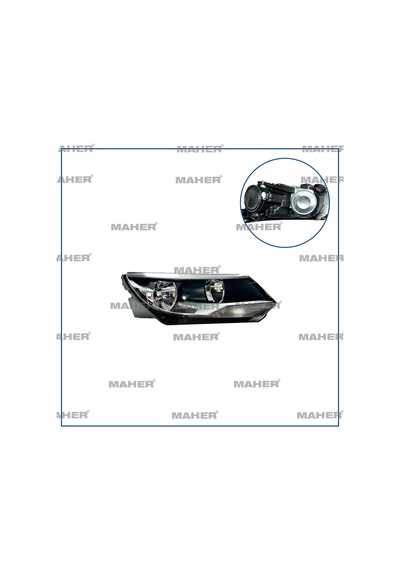 Volkswagen Tiguan 2012-2018 Far Sağ Oem No:5n1941006c
