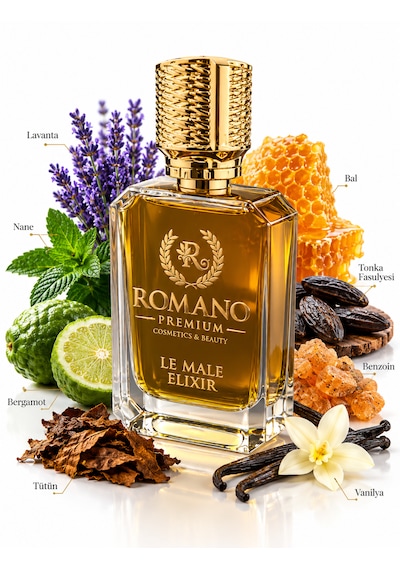 Le Male El İxir 50 Ml Erkek Parfüm Kalıcı Yüksek Esans Gün Boyu Tazelenmiş Koku Aromatik