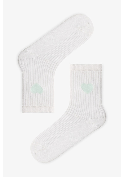 Penti Kız Çocuk Colored Hearts 4'lü Tenis Soket Çorap