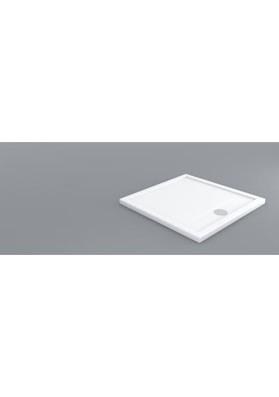 Shower Slimflat Kare Duş Teknesi 100X100 Cm