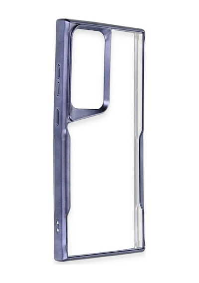 Samsung Galaxy S25 Ultra Kılıf Boyi Silikon Kapak - Lacivert 0.2M-Çok Renkli