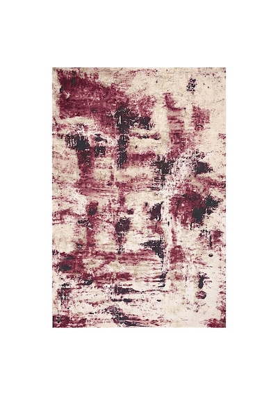 Kartela Halı Nivo Halı Kaymaz Taban Makinede Yıkanabilir Halı Bordo - 100 X 150 Cm
