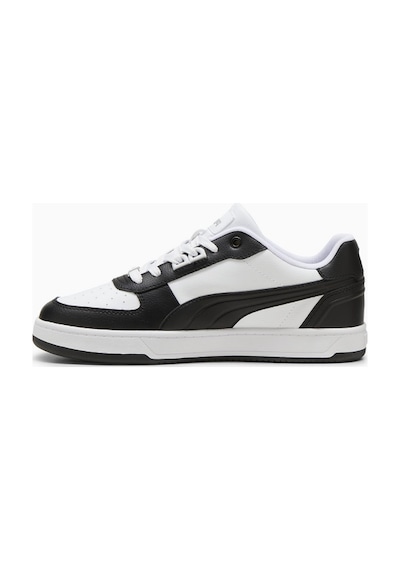 Puma Caven 2.0 Unisex Sneaker Spor Ayakkabı Hakiki & Sentetik Deri Siyah/beyaz