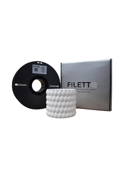 Filetto Pla+ Filament Beyaz