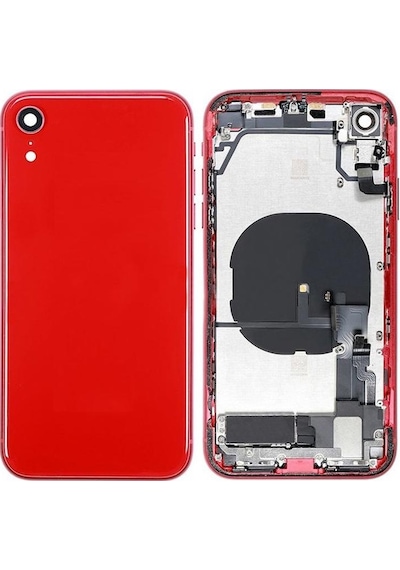 Apple Uyumlu iPhone Xr İle Dolu Kasa Kırmızı