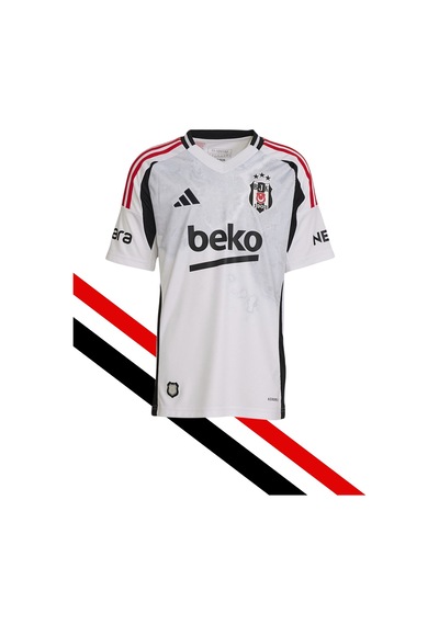 Beşiktaş Adidas Bjk Beyaz Çocuk Forma Ve Şort Takım