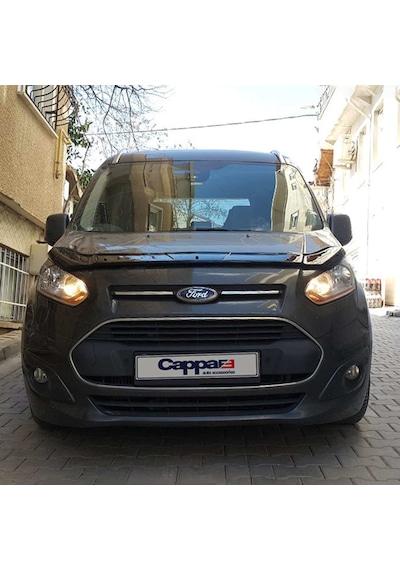 Cappafe Ford Connect Ön Kaput Koruyucu Rüzgarlık 4Mm Abs 14-18