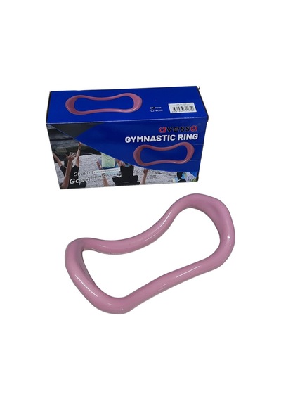 Özel Seri Stretching Aracı Esneme Aleti Bireysel Spor Yr-40 Pembe Renk Yoga Ring Renkli Kutu