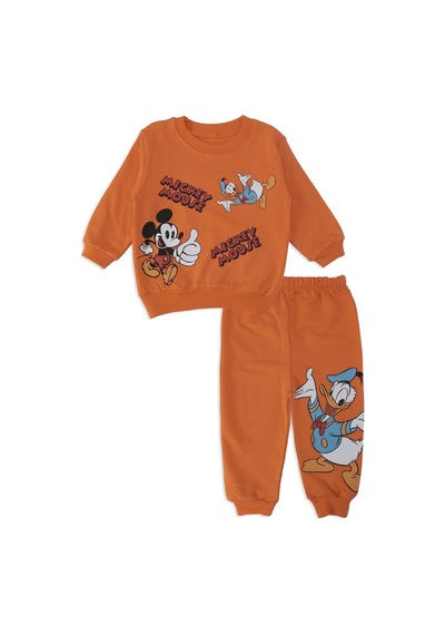 Bebelop Erkek Bebek Mickey Mouse Disyney Baskılı 2'li Alt Üst Takım 001 Bebelop Erkek Bebek Mickey Mouse Disyney Baskılı 2'li Alt Üst Takım 001