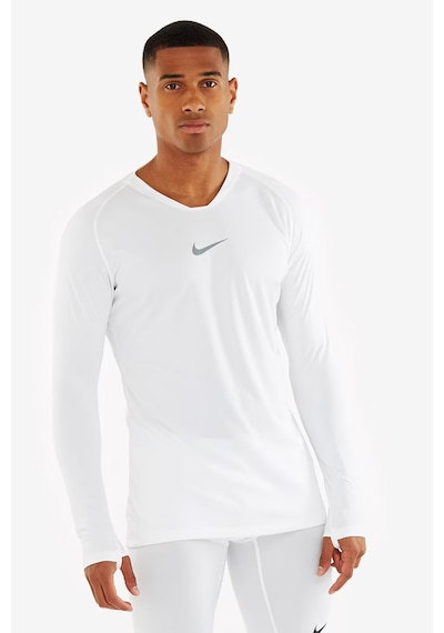 Nike Dri-fıt Park Erkek Uzun Kollu Antrenman Tişört Beyaz