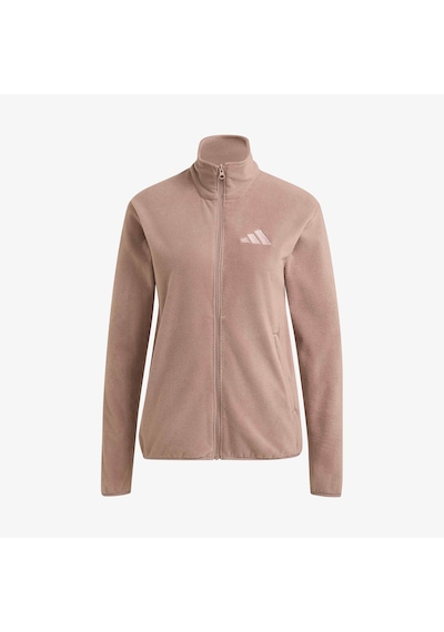 Adidas Terrex Multi Essentials Full Zip Fleece Kadın Kahverengi Polar Ky9854