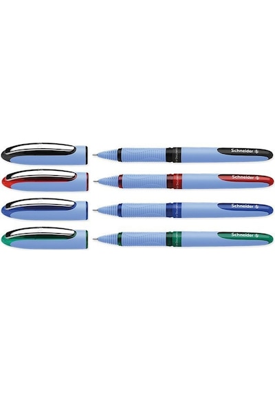 Schneider One Hybrid N İğne Uçlu Roller Pilot Kalem 0.5 Mm Mavi
