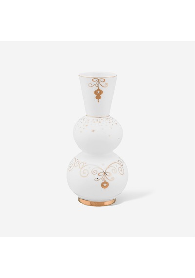 Pip Studio Beyaz Porselen Vazo 15 Cm