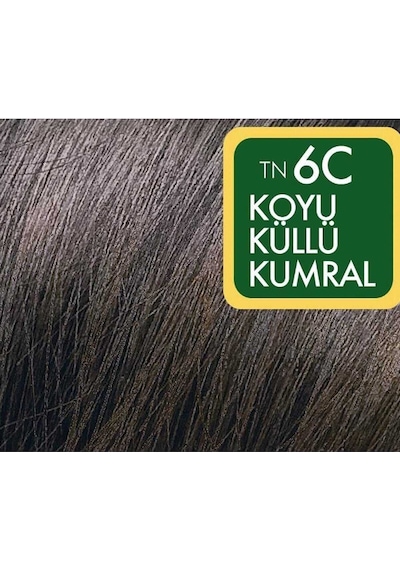 Natural Colors Koyu Küllü Kumral Organik Saç Boyası No:6c 8681085503130