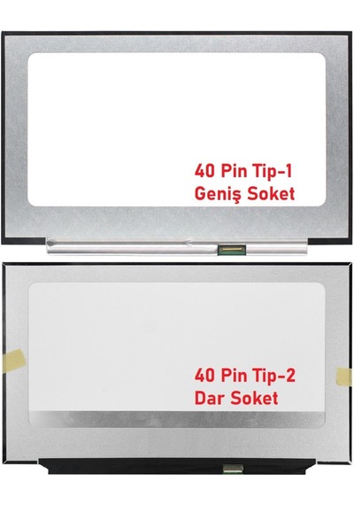 17.3" İnç 40pin Slim Fhd Ips 144hz 1920 1080 Lcd Ekran, Panel B173han04.0 Sağ Soket