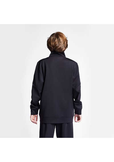 Lescon Siyah Çocuk Fermuarlı Sweatshirt 25s-3249-25n