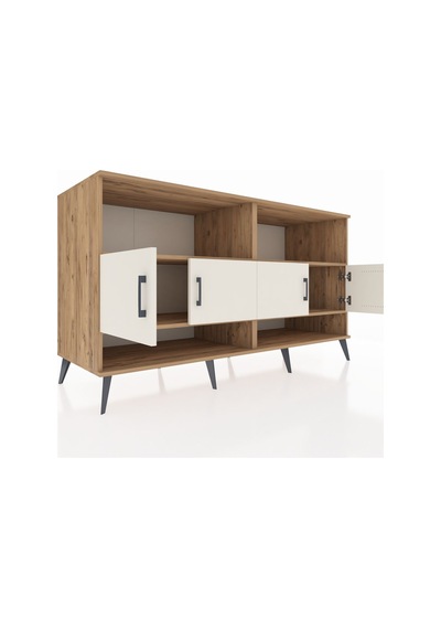 Kronos Konsol 4 Raflı 4 Kapaklı 176x59x99 Çam-aytaşı/antrasit Çam-aytaşı/antrasit Kronos Konsol 4 Raflı 4 Kapaklı 176x59x99 Çam-aytaşı/antrasit Çam-aytaşı/antrasit
