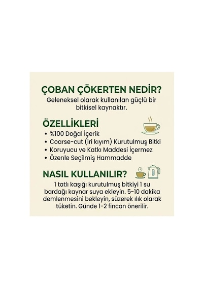 Çoban Çökerten Demir Dikeni - 5 Kg