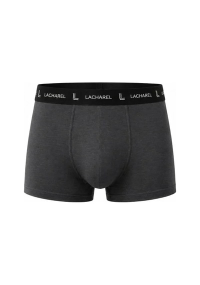 Veraura Lifestyle Erkek Likralı Pamuklu Nefes Alan Penye Boxer 3lü Paket - Füme