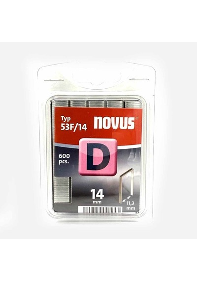 Novus Geniş Zımba Teli 53f/14 Galvaniz 600 Adet