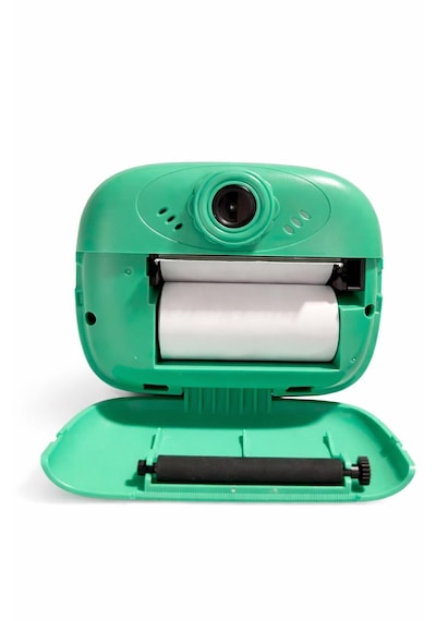 Cmr97 Çocuk Dijital Mini Kamera 1080p Hd 2.4 İnç Ekran Fotorğraf Video Oyun Müzik Usb Şarj Termal Resim Kağıt Baskılı Yazıcı Kamera Video Makinesi Print Kamera Yeşil