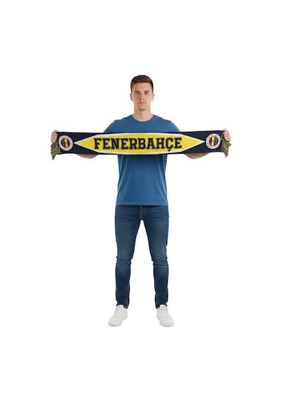 Fenerium Fenerbahçe Unisex 6 Renkli Logolu Dokuma Uv Kutu Sarı - Lacivert