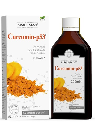 İmmunat Curcumin P53 Zerdeçal Ekstraktı 250 ML