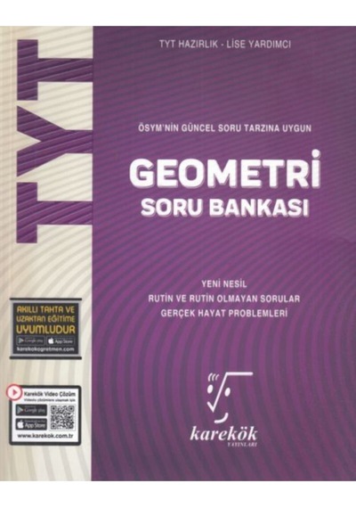 Karekök Tyt Geometri Soru Bankası Yeni