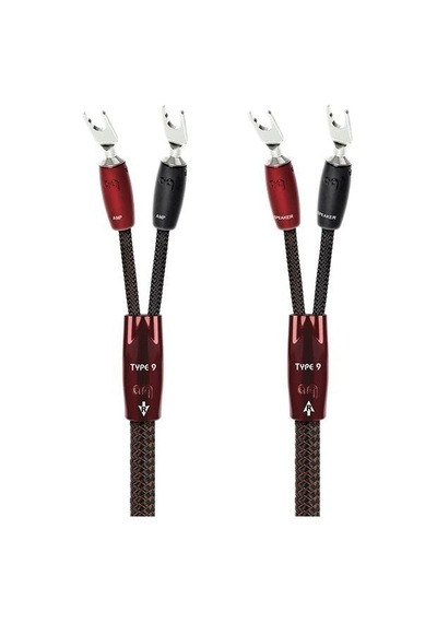 Audioquest Type 9 Hoparlör Kablosu 2,5 M Çift, Banana Uçlu