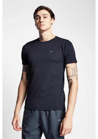 Lescon Erkek Kısa Kol Tshirt 22s-1298-22b Siyah