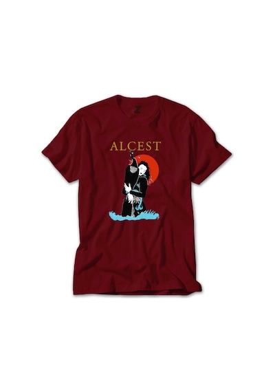 Alcest I Llustrator Kırmızı Tişört Kırmızı