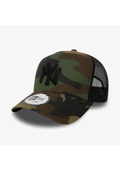 New Era New York Yankees Kamuflaj Çocuk Yeşil Şapka Düz 12745564 Yeşil