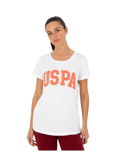 U.S. Polo Assn. Kadın Basic Tişört 1804839 Beyaz