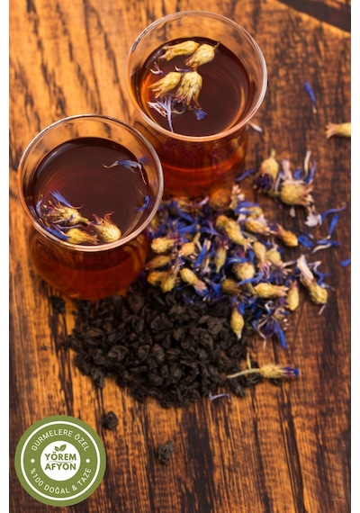 Yörem Afyon Osmanlı Tıbbının Göz Bebeği Hakiki Peygamber Çiçeği, Mavi Kantaron Centaurea Cyanus 60gr.