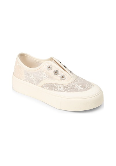Deery Kadın Bej Dantelli Sneaker Ayakkabı - K0523zbejc01 Bej