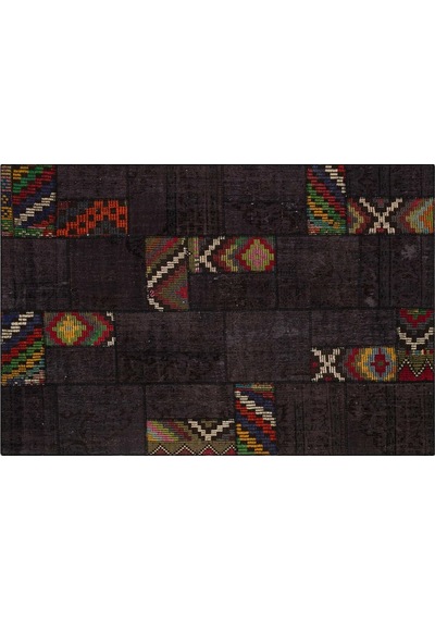 Patchwork Desenli El Dokuma Halı 160 X 230 Cm 6282