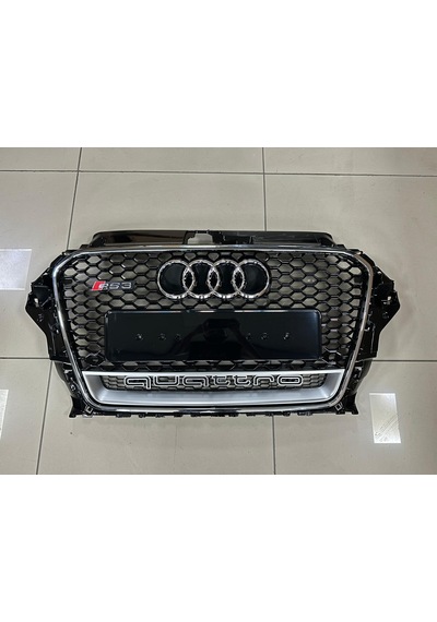 Audi A3 Rs3 Ön Panjur 2013-2016 Model Makyajsız Kasa Uyumlu