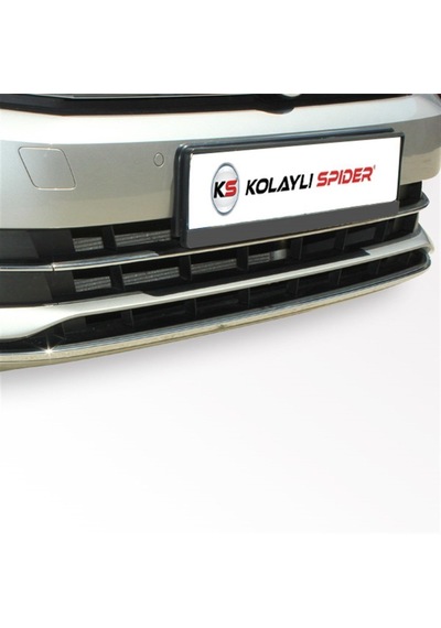 Volkswagen Passat B8 Ön Tampon Alt Çıtası 3 Prç. P.Çelik 2015 Ve