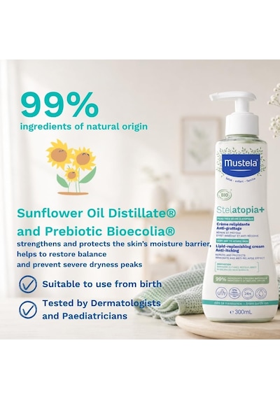 Stelatopia Cilt Bariyeri Yenileyici - Rahatlatıcı Krem 300ml