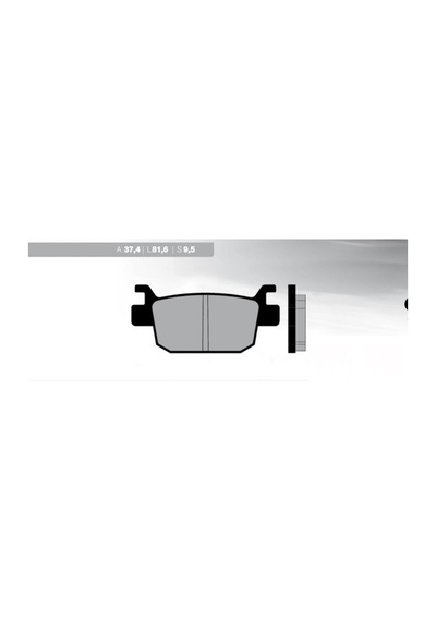 Honda Forza 300 Arka Fren Balata Brenta 492513448