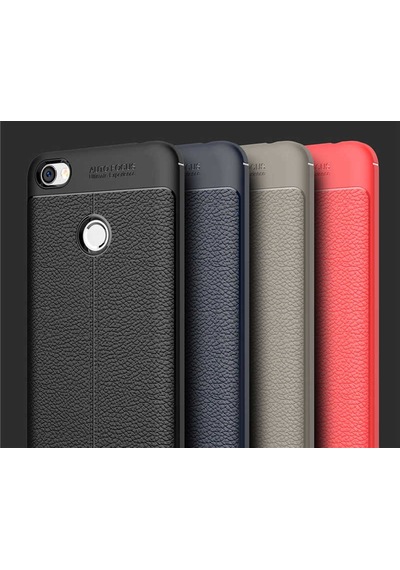 Xiaomi Redmi Note 5a Kılıf Zore Niss Silikon Kapak Kırmızı