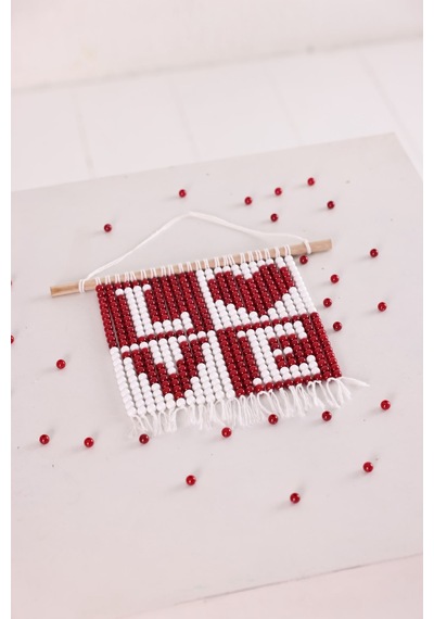 Fiskos.tr Love Yazılı Pixel Tablo Kendin Yap Kiti