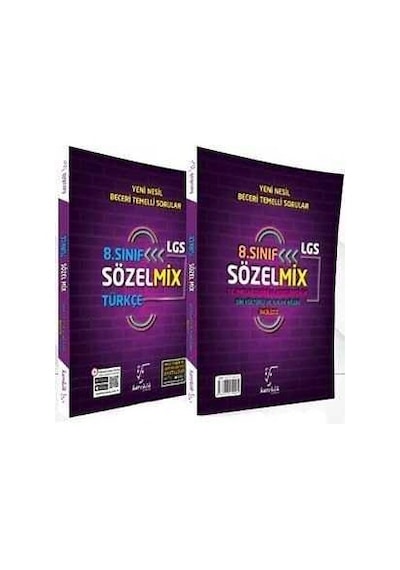 8.Sınıf LGS Sözel Mix- Karekök Eğitim Yayın