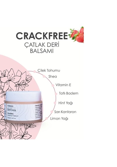 Revivea Çatlak Deri Balsamı 50 ML