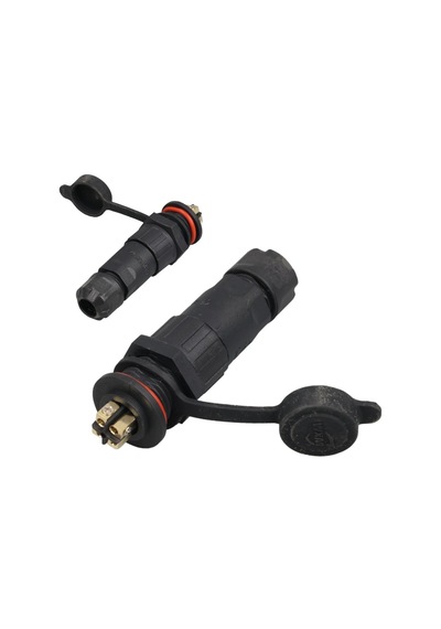 Ic-266m 16mm Su Geçirmez Konnektor Şase Seyyar Takım 4 Pin